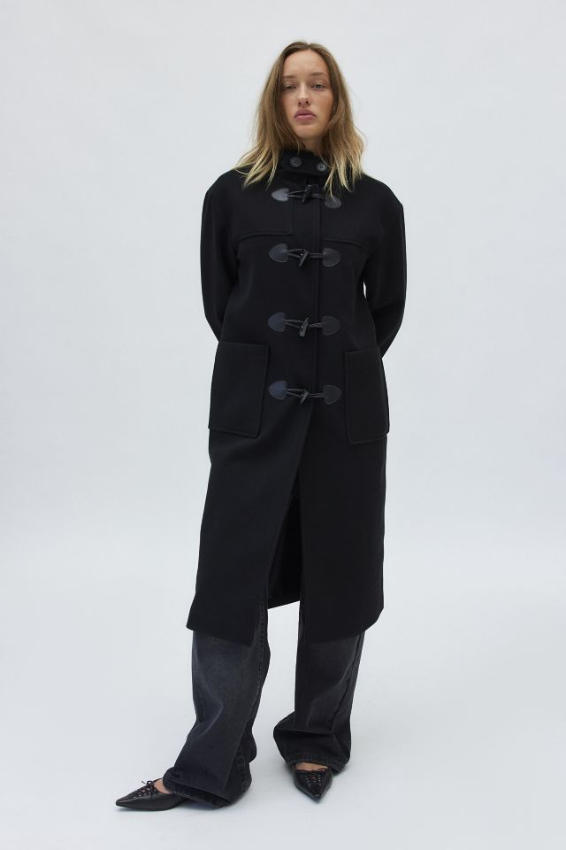 NVLT Longline Toggle Closure Duffle Trench Coat #4