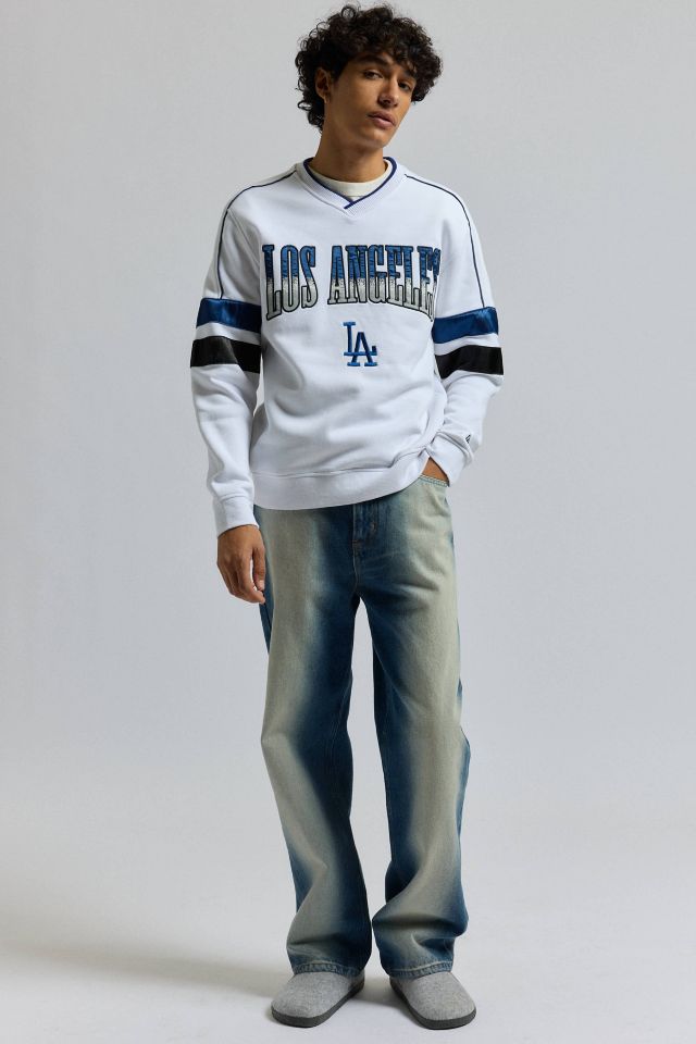 スウェット・トレーナー [New Era]MLB LA Dodgers Team Logo Sweatshirt R4742 Los Angeles Dodgers Gray Logo Select Crewneck – New Era Cap