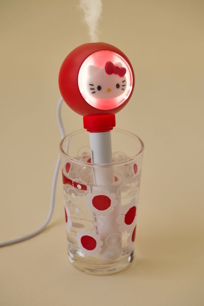 Sanrio Hello Kitty Portable Humidifier Stick & Led Light In Red At Urban Outfitters