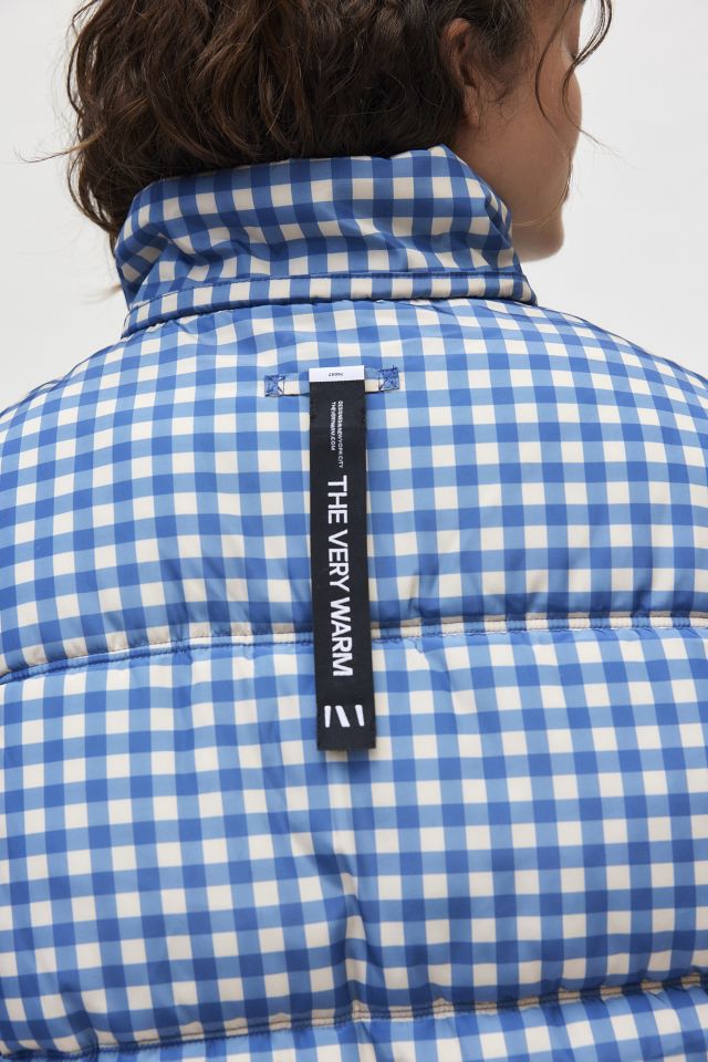 The Very Warm Plaid Hooded Puffer Coat #3
