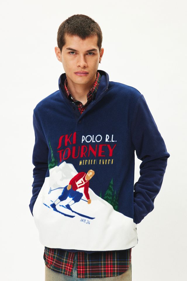 Polo Ralph Lauren Arctic Holiday Pullover Fleece Sweatshirt - Main Image