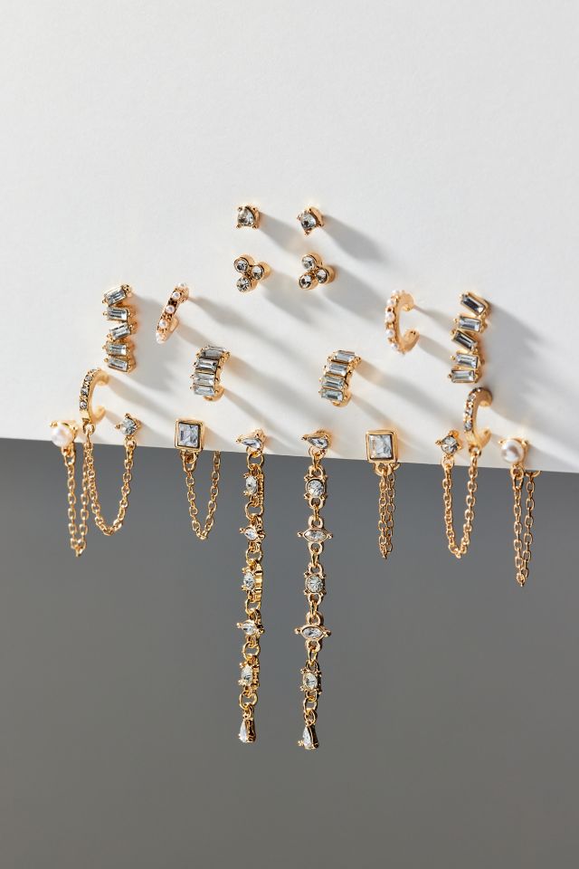 Camilla Rhinestone Earring Set #1
