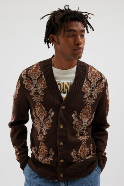 Native Youth Holden Patterned Knit Cardigan