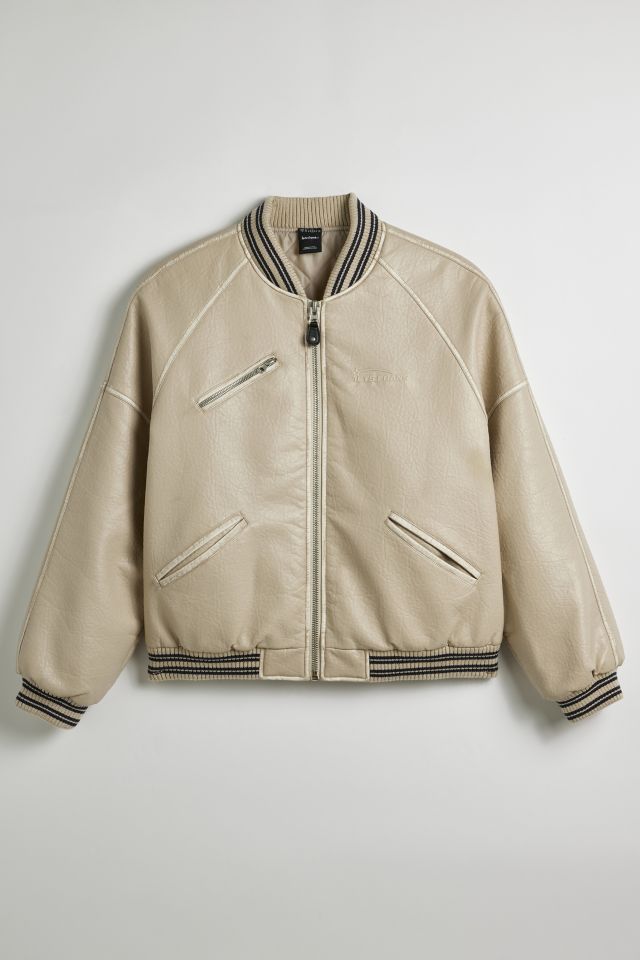 iets frans… Avery Embroidered Varsity Jacket #1