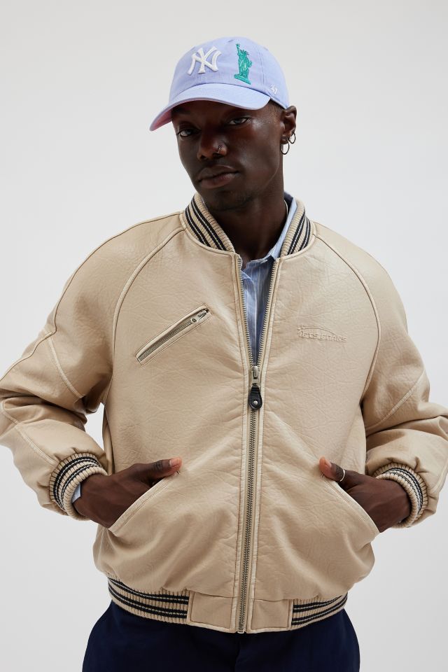 iets frans… Avery Embroidered Varsity Jacket #2