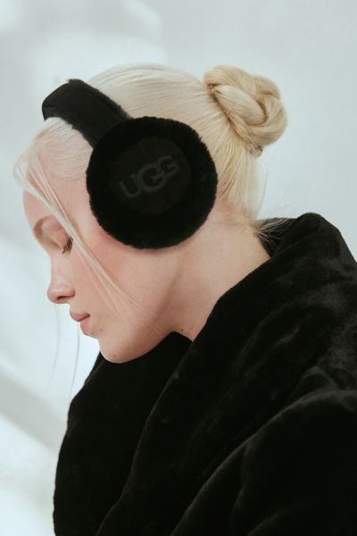 UGG Sheepskin Embroidery Earmuffs | Urban Outfitters