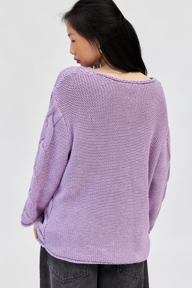 BDG Skylar Oversized Cable Knit Sweater #2