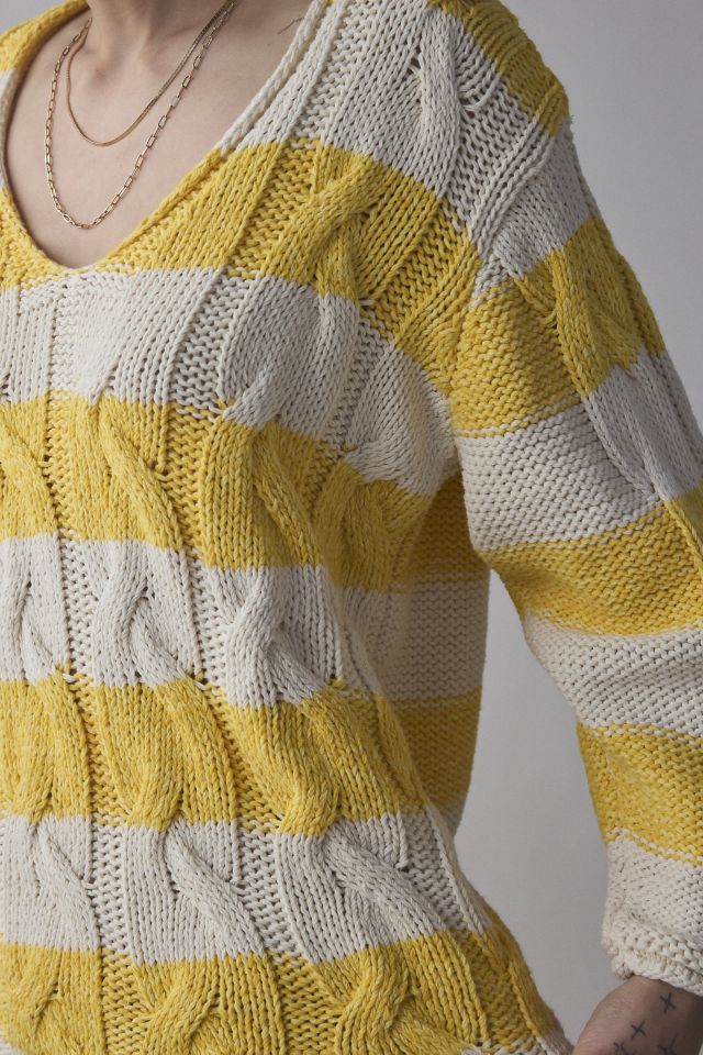 BDG Skylar Oversized Cable Knit Pullover Sweater #2
