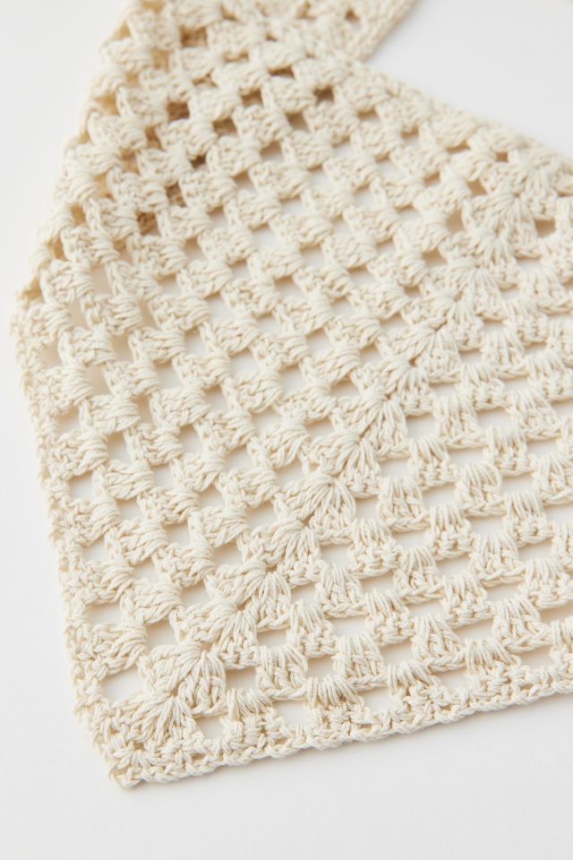 Knit Crochet Headscarf #2