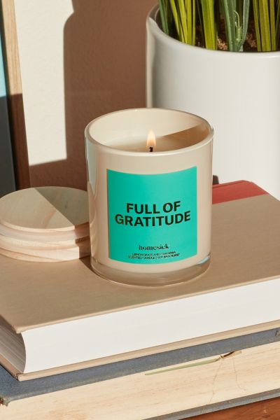 Homesick Moods 7 oz Candle In Full Of Gratitude At Urban Outfitters