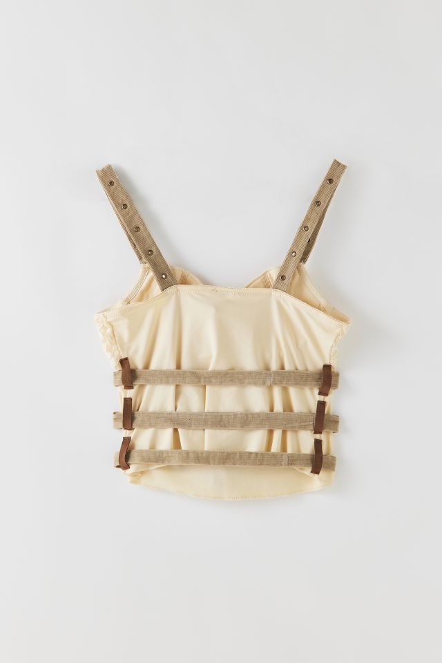 Moxie Wrrld X Urban Renewal Belted Underwire Tank Top Urban Outfitters