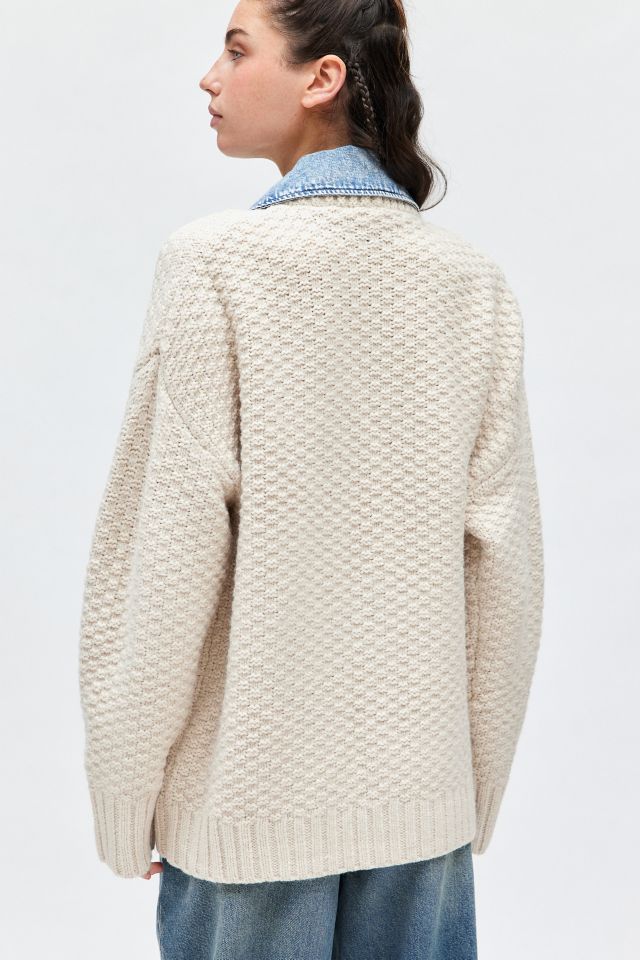 Blank NYC Last Call Mixed Media Cardigan #3