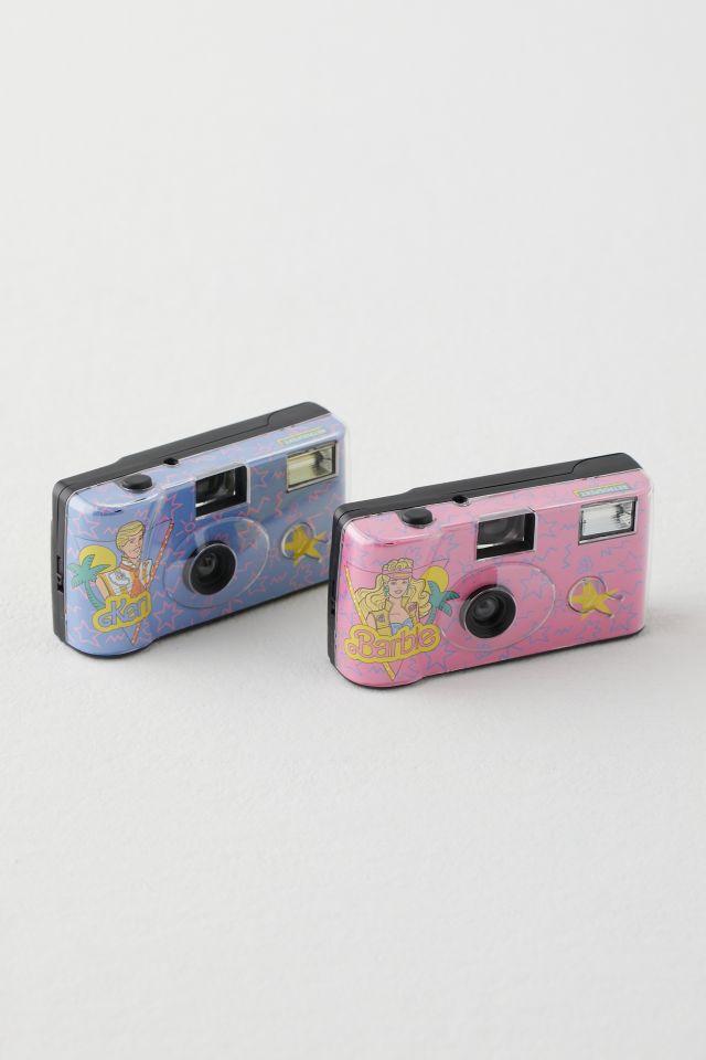 Retrospekt X Mattel Barbie & Ken Simple-Use 35mm Film Camera Set #1