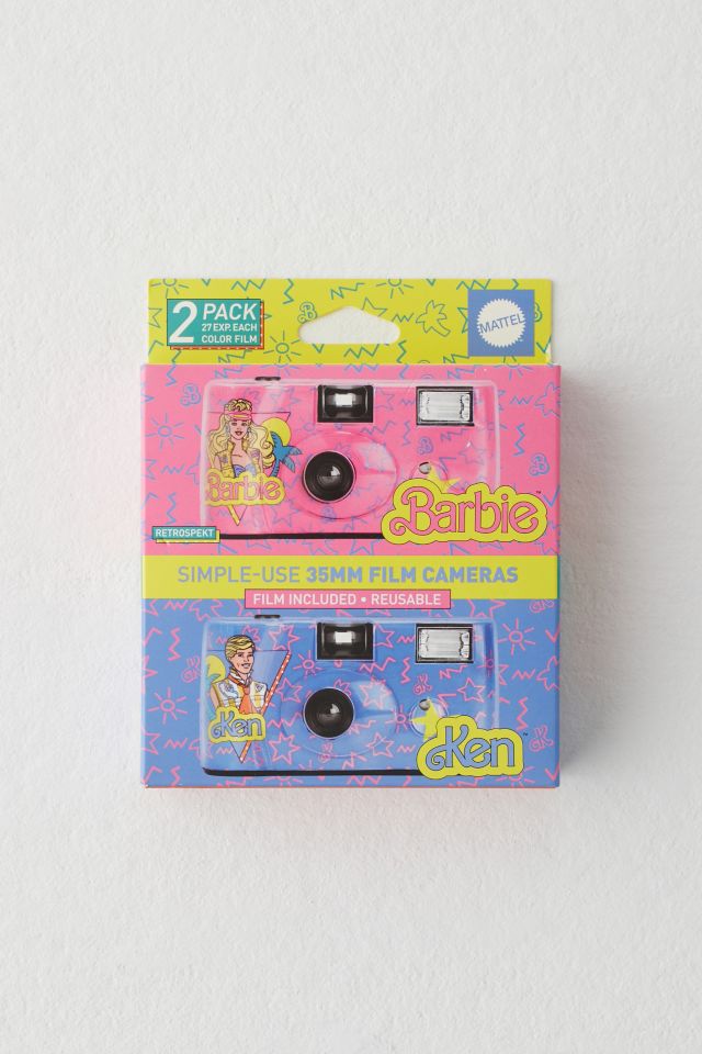 Retrospekt X Mattel Barbie & Ken Simple-Use 35mm Film Camera Set #3