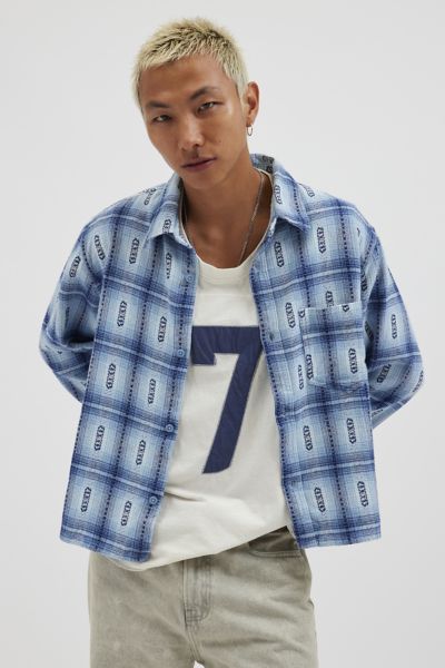 BDG Cropped Plaid Flannel Shirt | Urban Outfitters