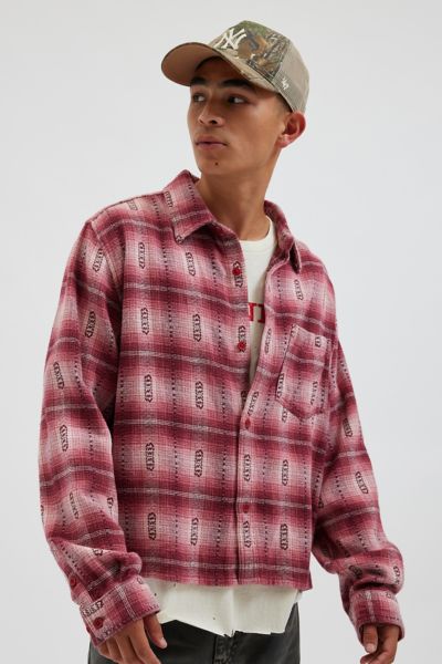 BDG Cropped Plaid Flannel Shirt | Urban Outfitters