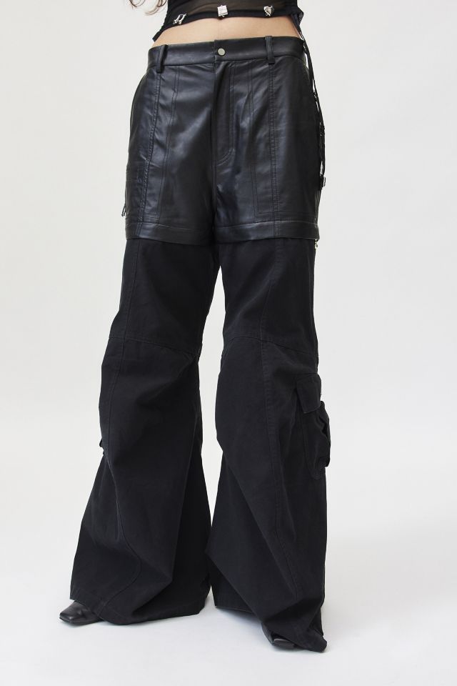 Pantalon Combo en Similicuir Végétalien Private Policy #2