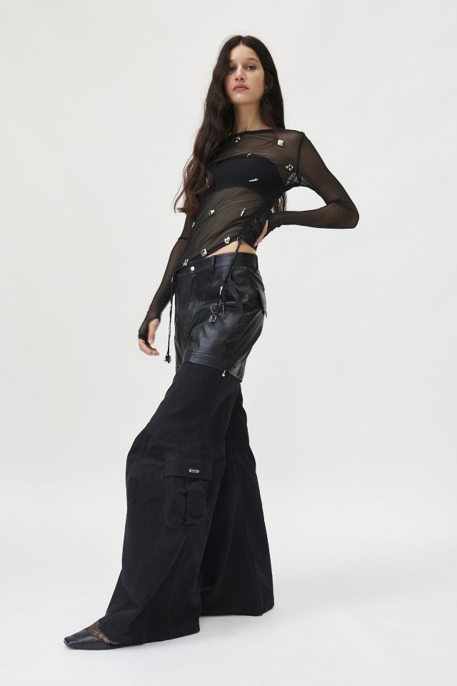 Pantalon Combo en Similicuir Végétalien Private Policy #3