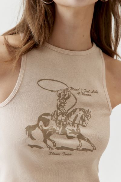 Shania Twain Cowgirl Graphic Tank Top