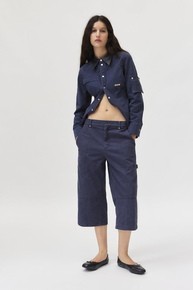 Private Policy Washed Cropped Cargo Trouser #1