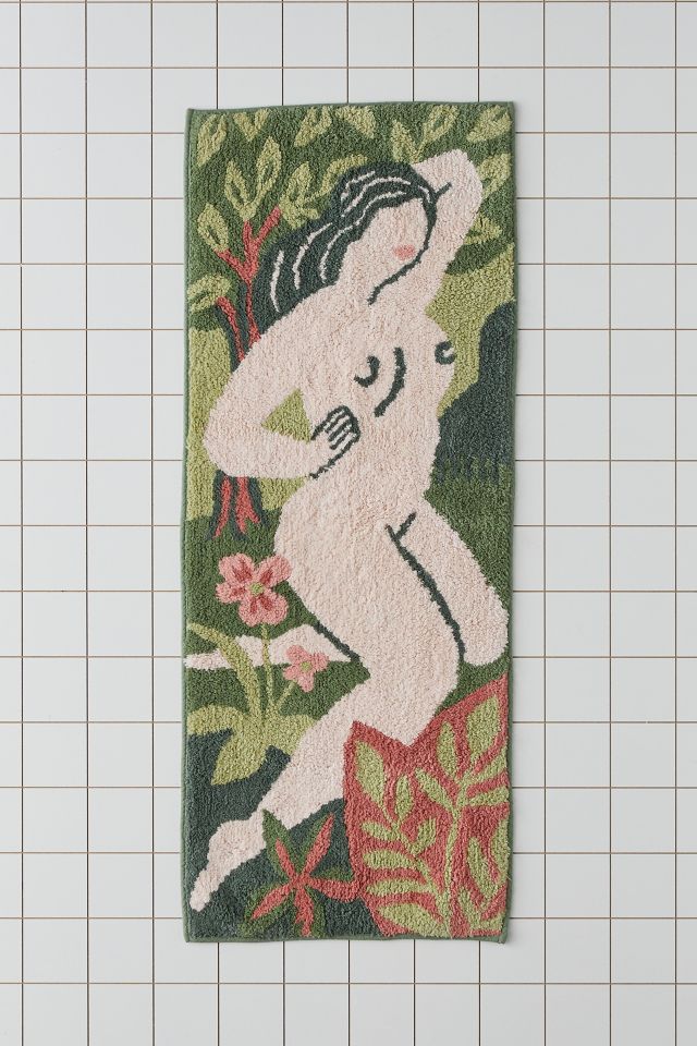 Nude Landscape Runner Tufted Bath Mat #1