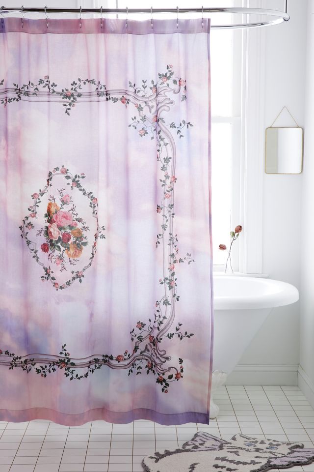 Celestina Floral Shower Curtain Urban Outfitters