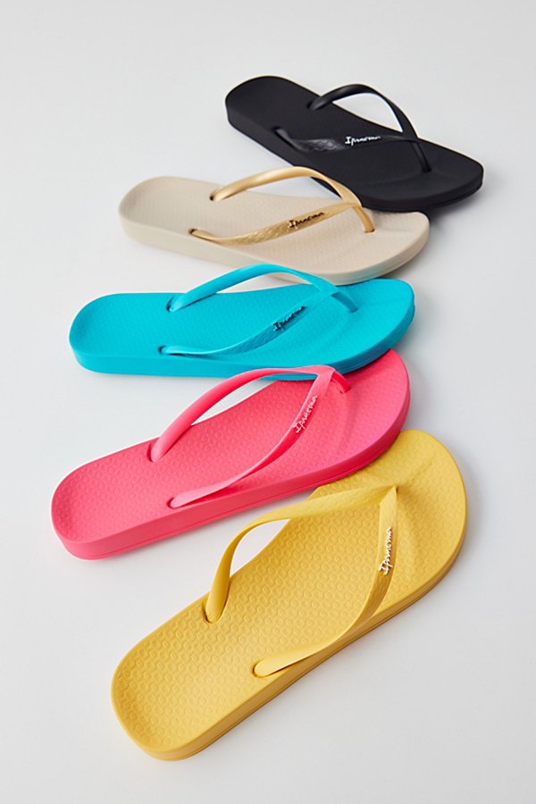 Shop Ipanema Ana Thong Sandal In Yellow, Women's At Urban Outfitters