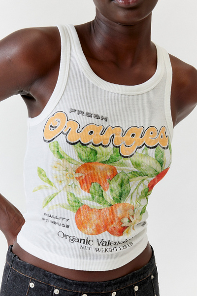 Fruit Graphic Ribbed Tank Top | Urban Outfitters
