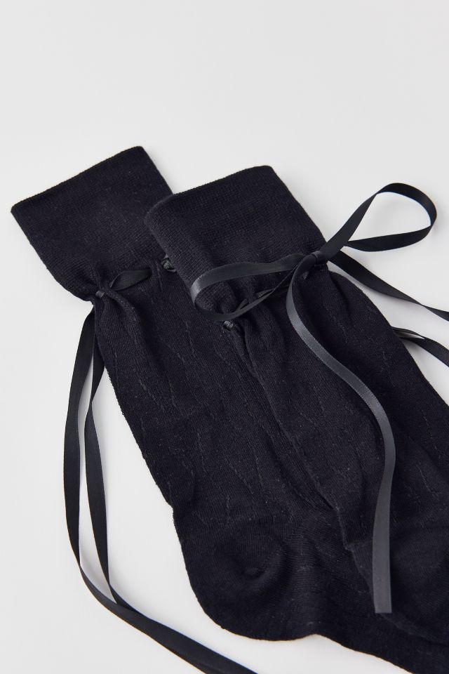 Ariana Bow Crew Sock #1