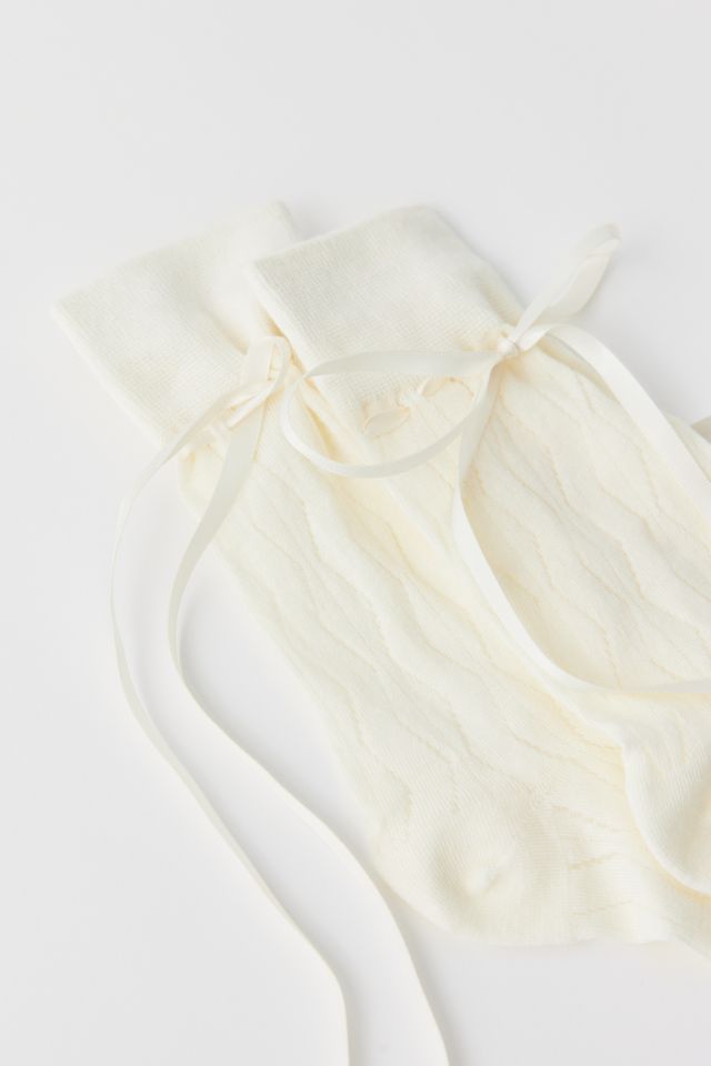 Ariana Bow Crew Sock #4