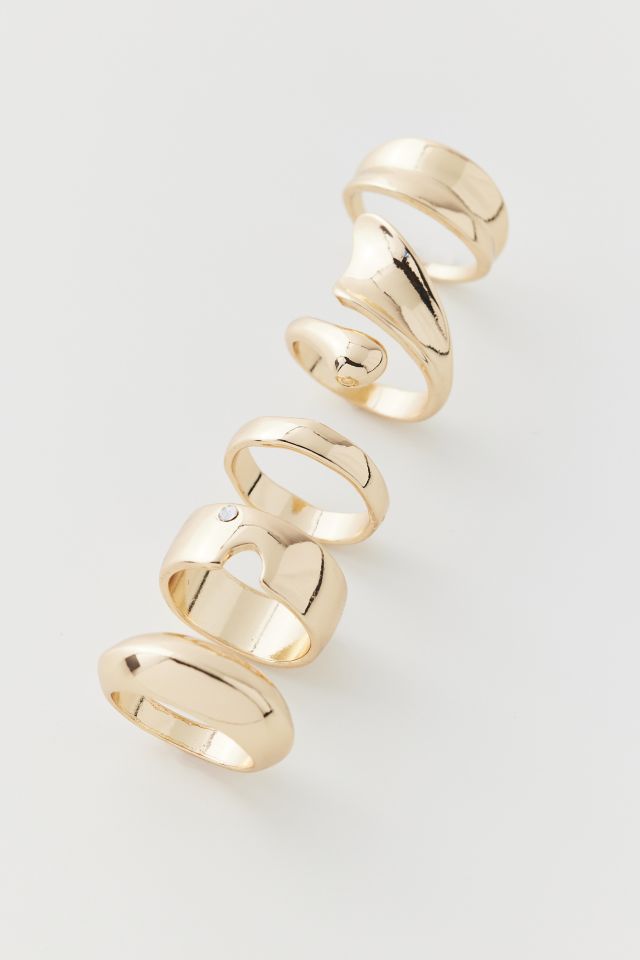 Statement Metal Ring Set #2