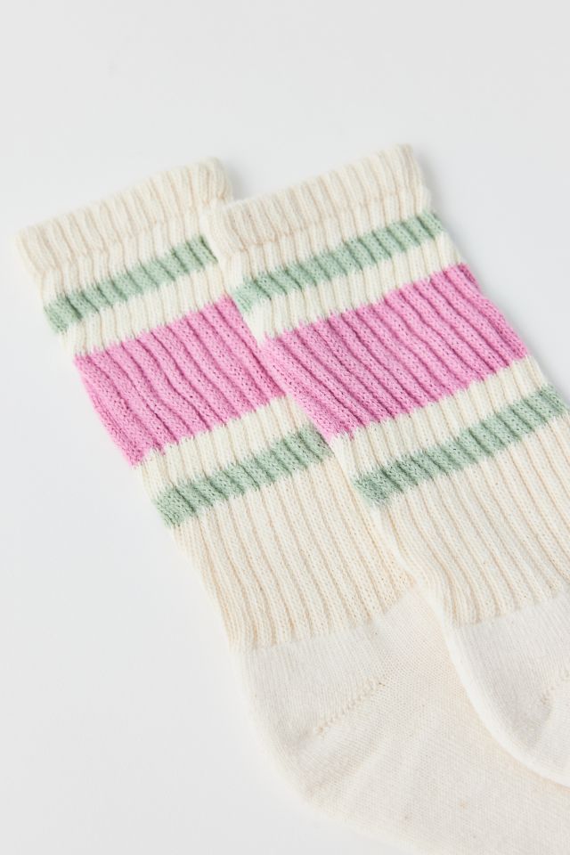American Trench Retro Striped Crew Sock #1