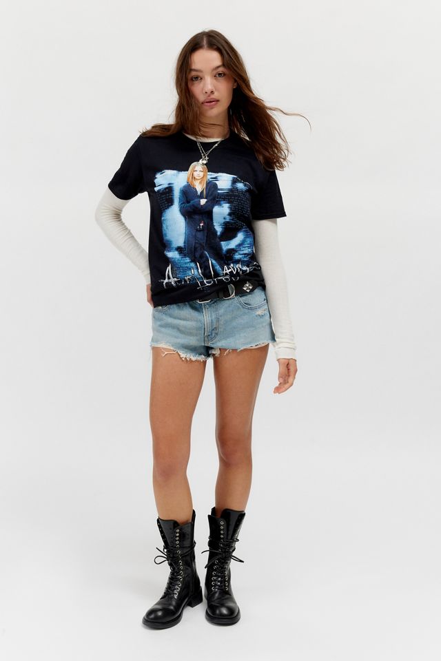 Avril Lavigne Let Go Tシャツ vintage ヴィンテージ Avril Lavigne Let Go Graphic Tee | Urban Outfitters Canada