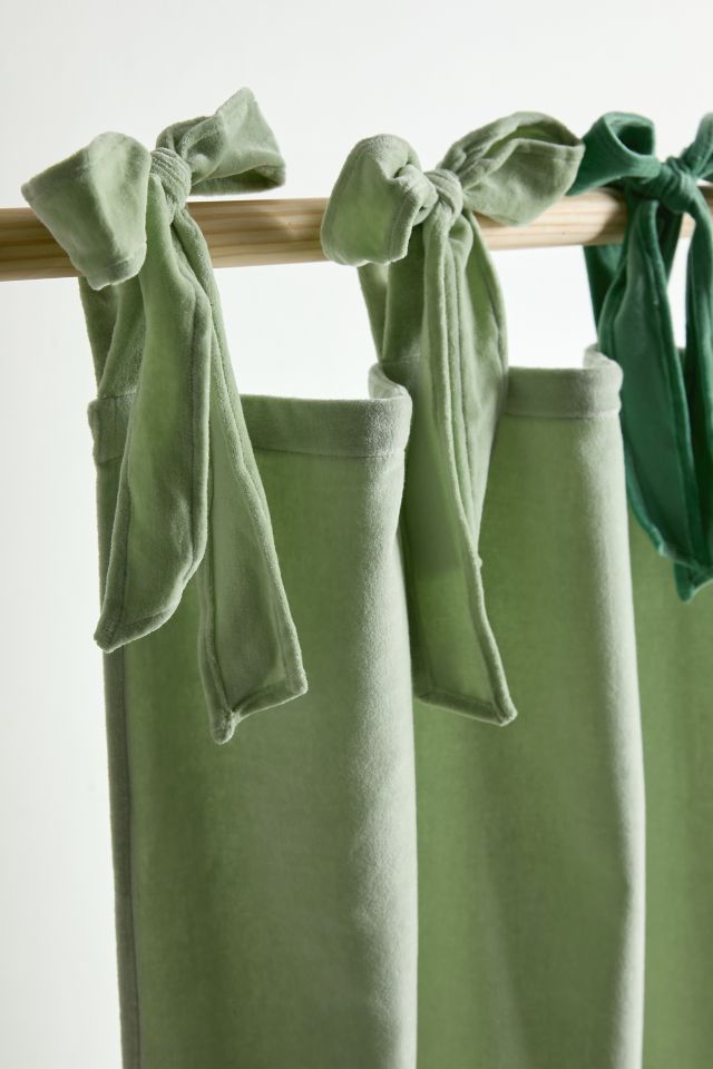 Velvet Tie Window Panel