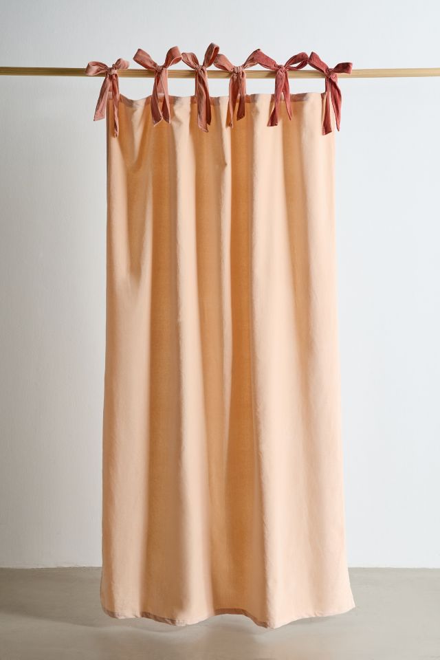 Velvet Tie Window Panel