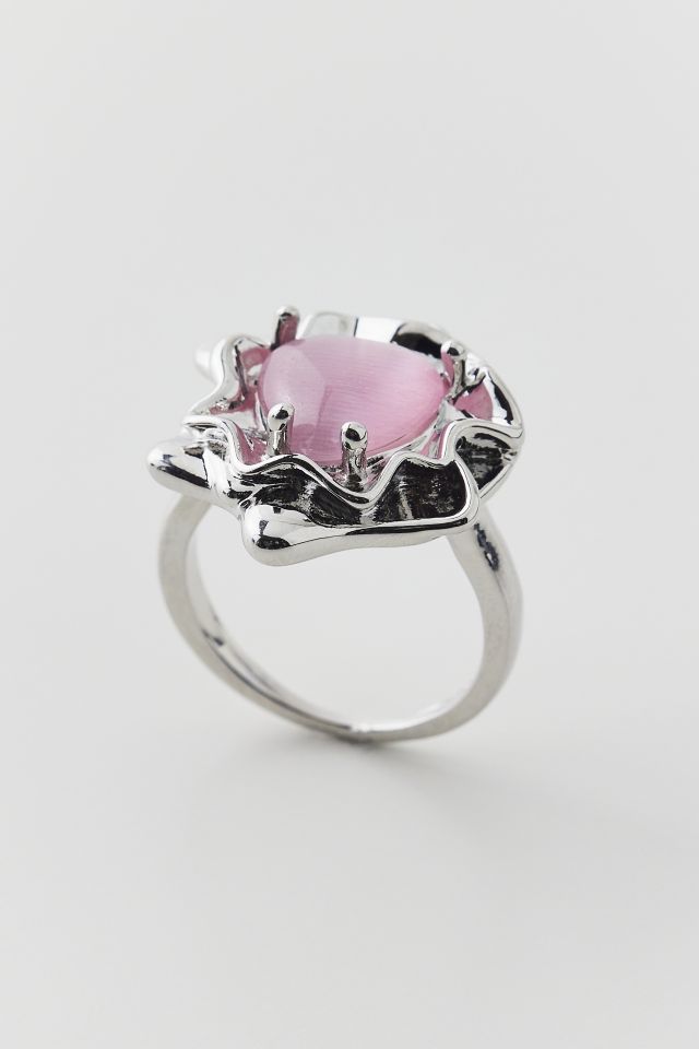 Cateye Heart Ring #1