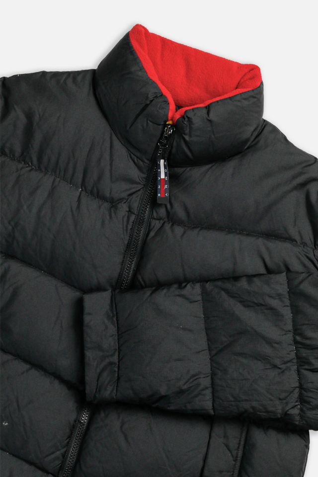 Tommy hilfiger puffer jacket deals urban outfitters