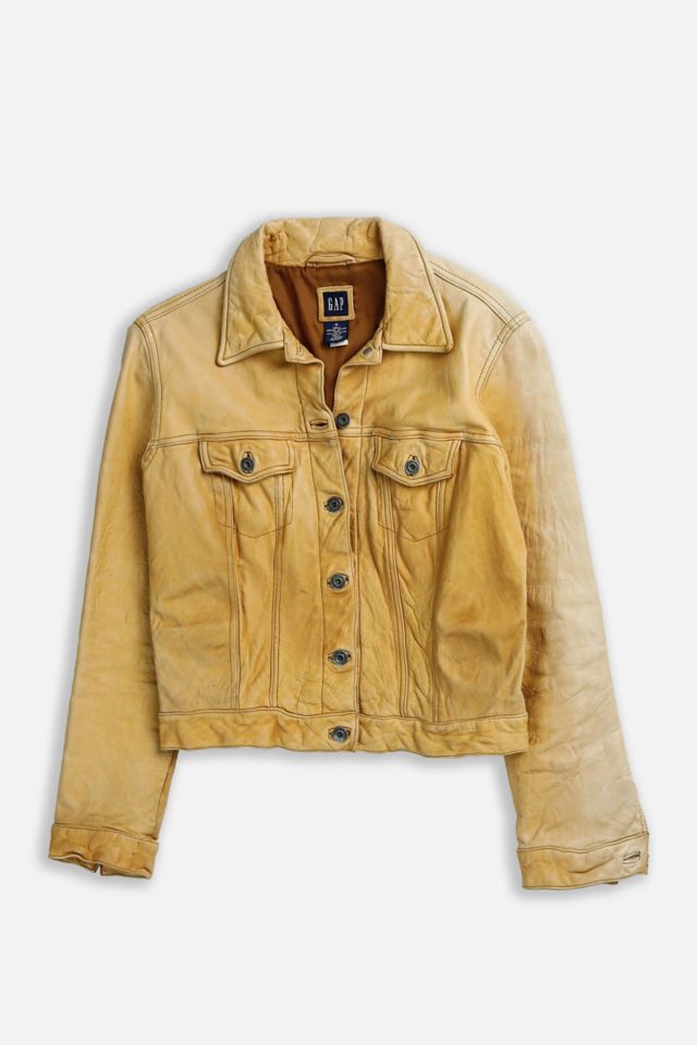 Vintage gap leather store jacket