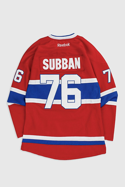 Maillot Vintage Canadiens De Montréal Starter NHL - Rouge Taille L, Occasion