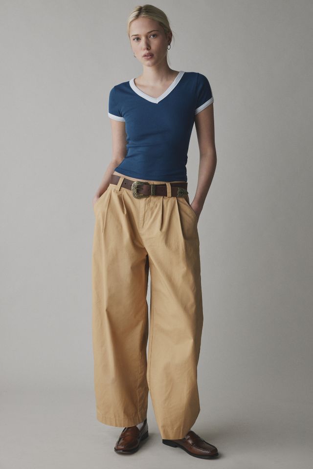 BDG Too Perfect V-Neck Tee #3