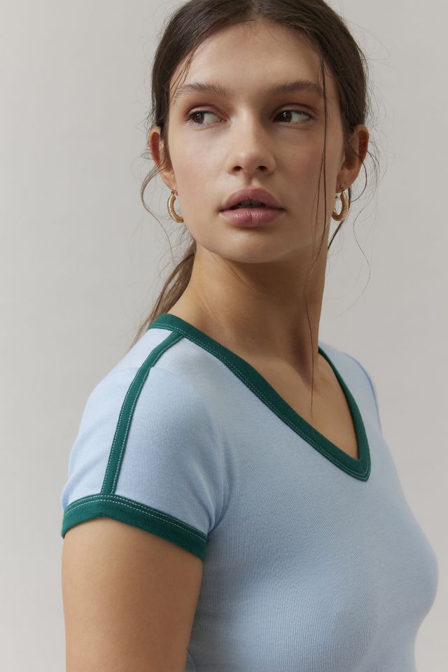 BDG Too Perfect V Neck Tee | Urban Outfitters