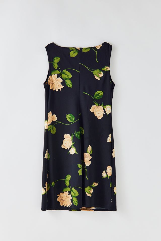 Vintage Floral Mini Dress #1