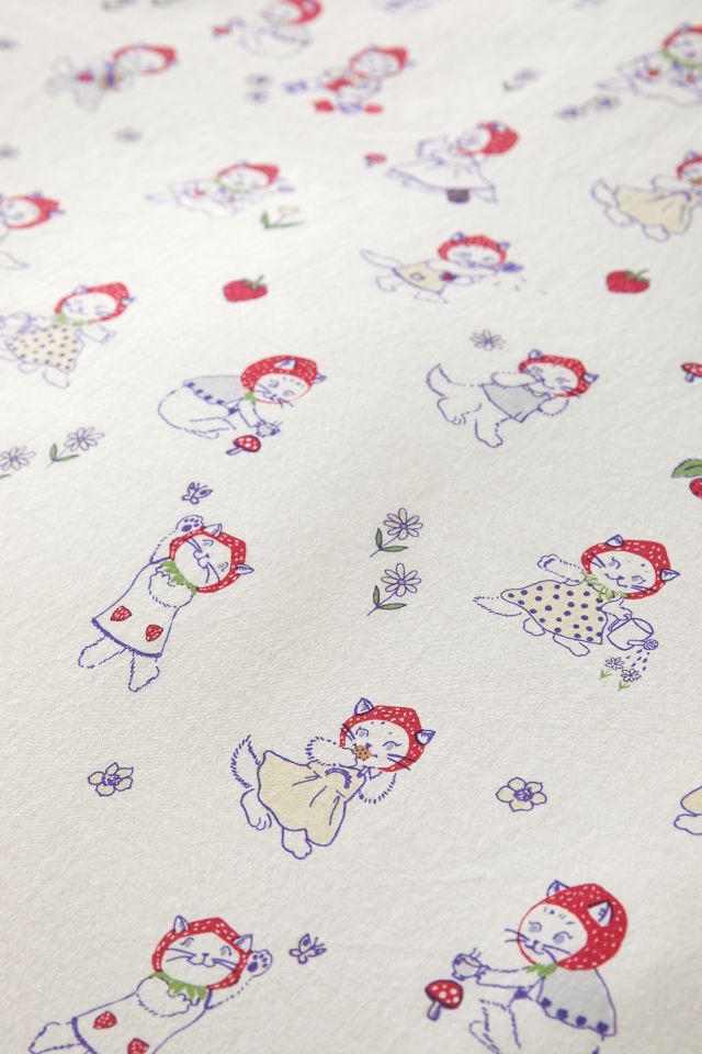 Strawberry Cat Core Duvet Set
