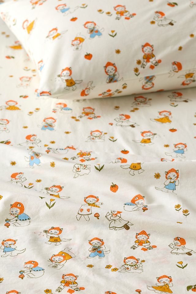 Strawberry Cat Core Sheet Set #1