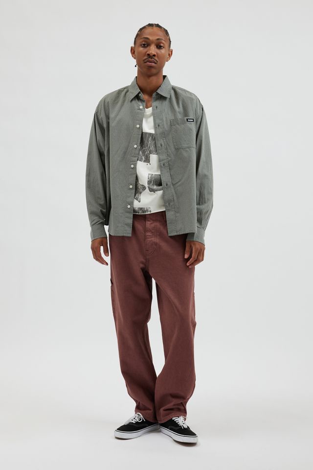 XLARGE Gingham Check Long Sleeve Button-Down Shirt | Urban