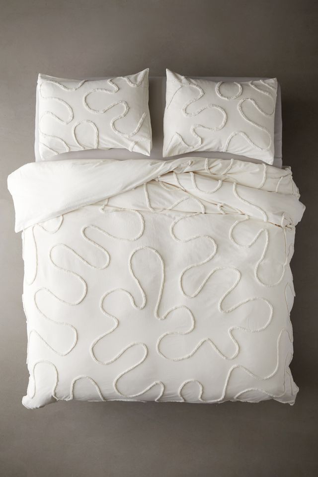 Wiggle Tufted Duvet Cover Urban Outfitters