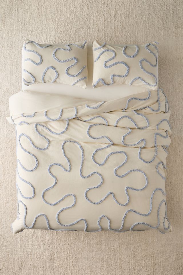 Wiggle Tufted Duvet Cover #1