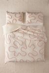 Wiggle Tufted Duvet Cover