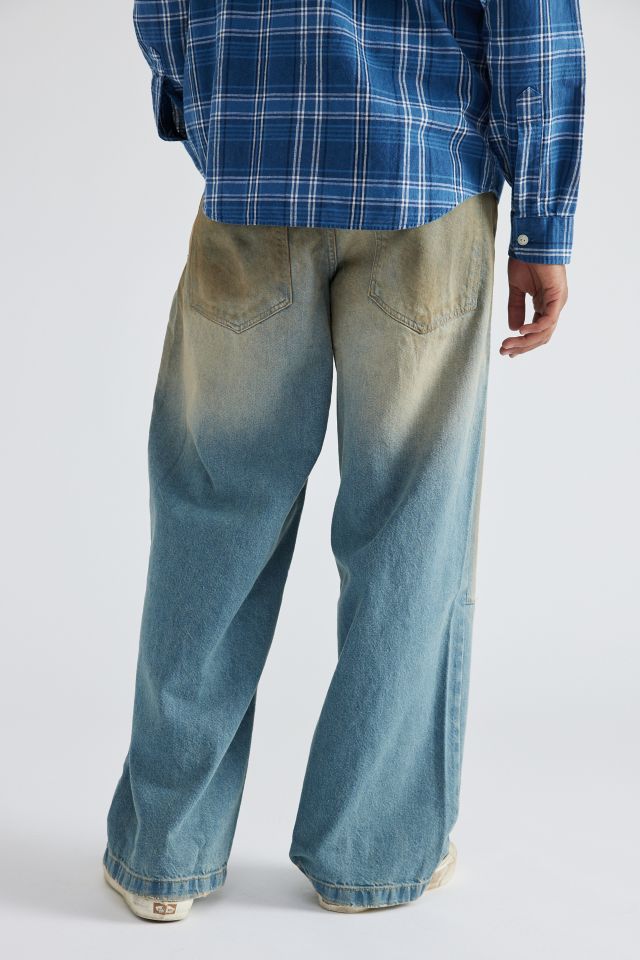 Jaded London Colossus Mud Wash Baggy Fit Jean Urban Outfitters