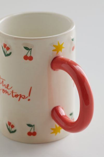 ban.do Cherry On Top Mug